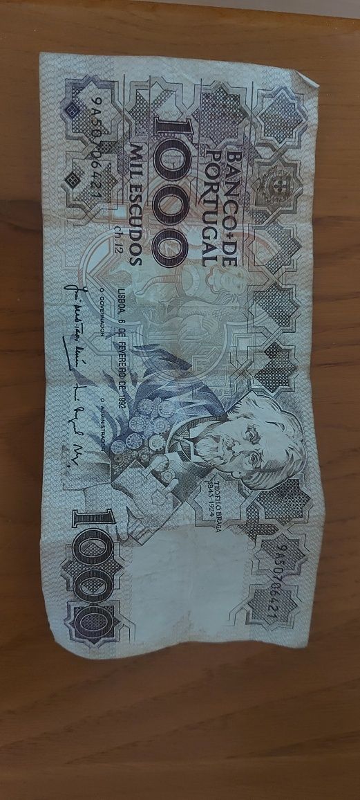 Nota de 1000 escudos