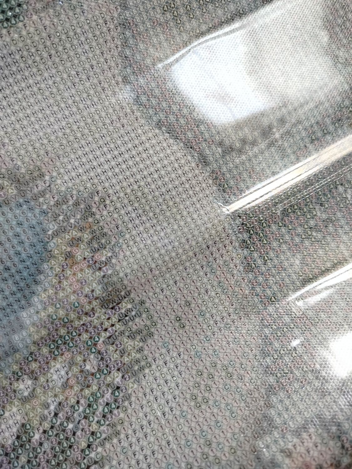 Haft diamentowy 40x50 ptak