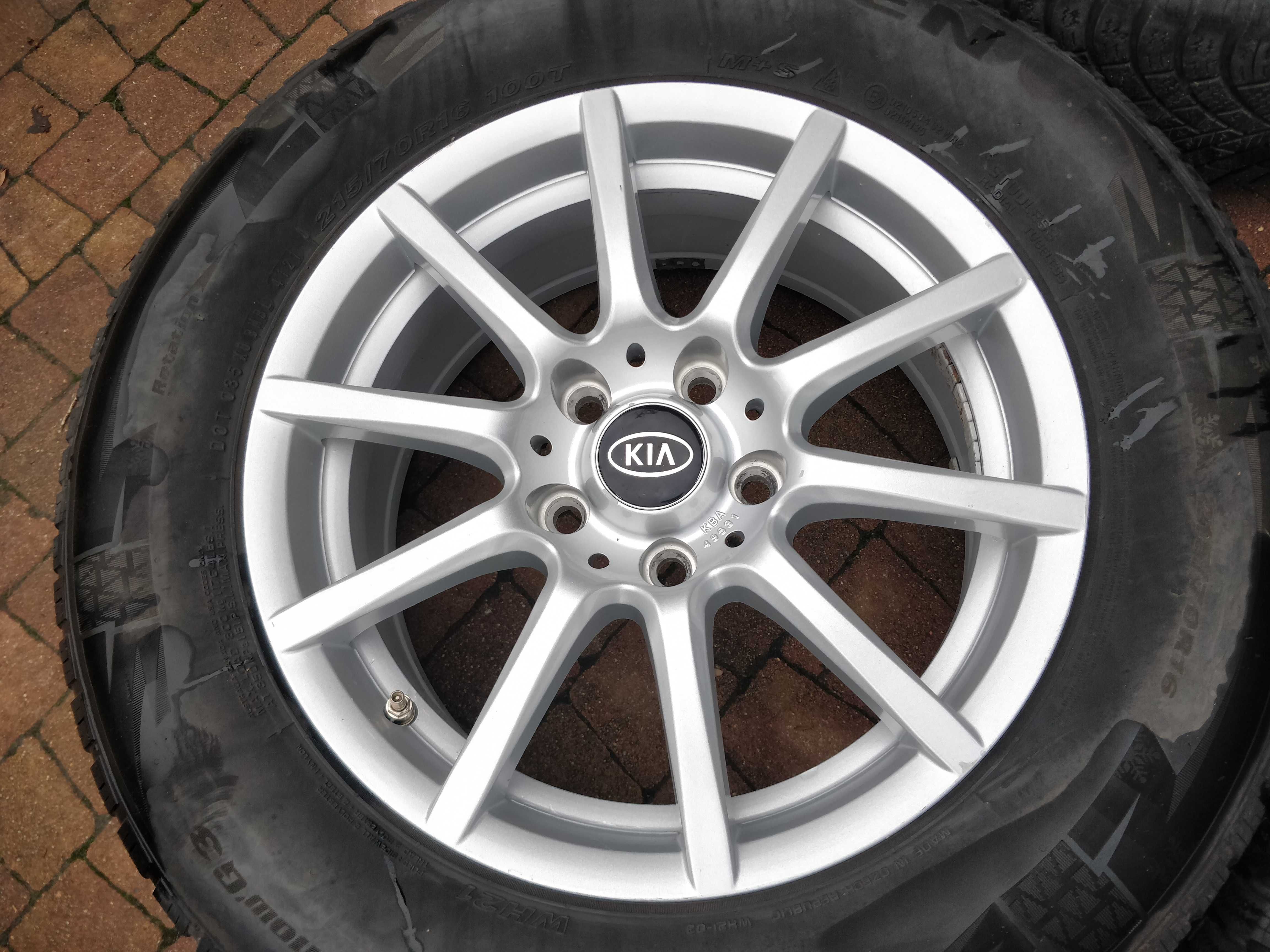 3269. Alufelgi 16" Kia Sportage Ceed Niro 5x114.3 7J ET40