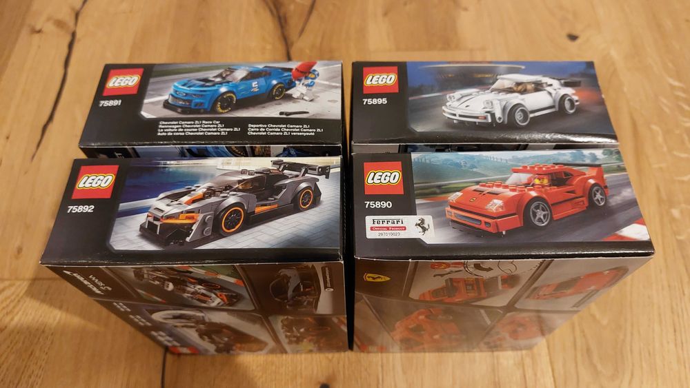 LEGO Speed Champions 75895, 75890, 75891, 75892-NOWE