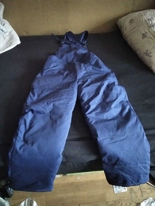 spodnie robocze grube ocieplane ogrodniczki #33