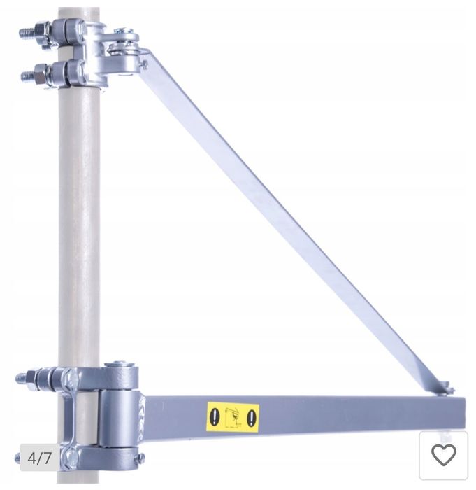 RAMIĘ Obrotowe do wyciągarki wysięgnik 1000KG 750MM