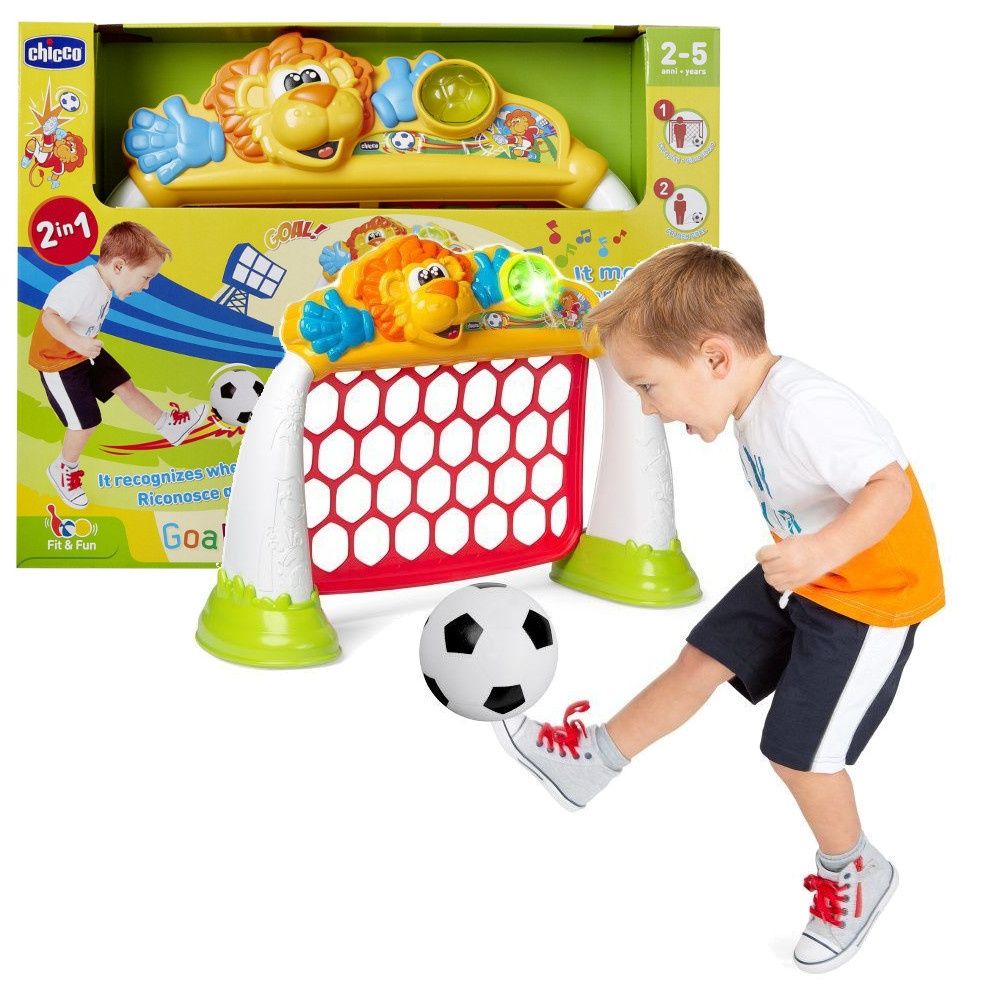 CHICCO Interaktyna dryblująca bramka 2w1 + piłka