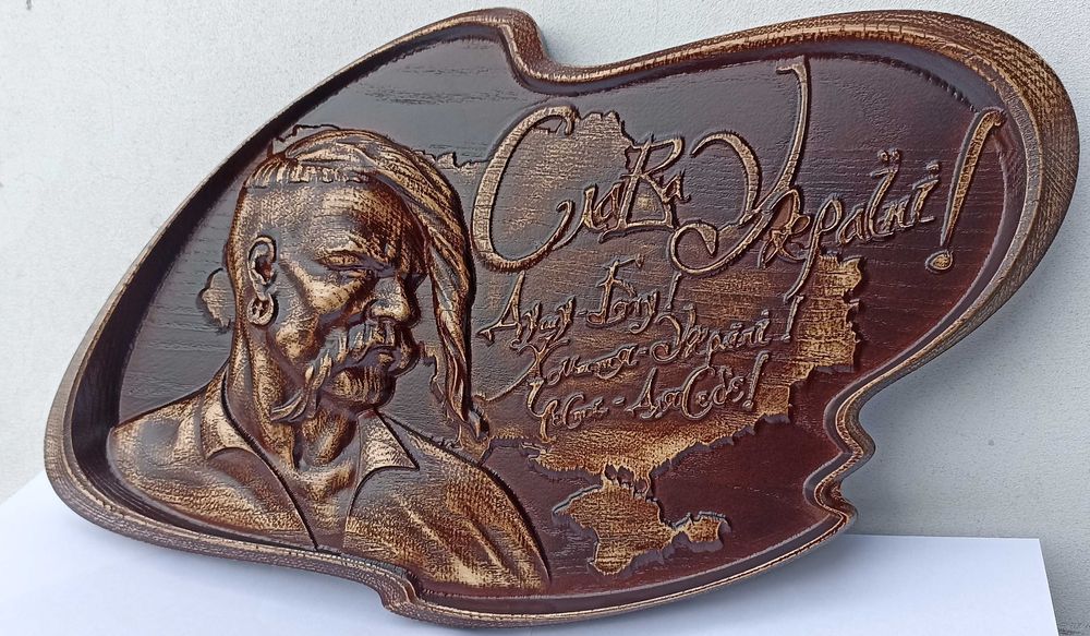 Пано різьба по дереву картина з дерева