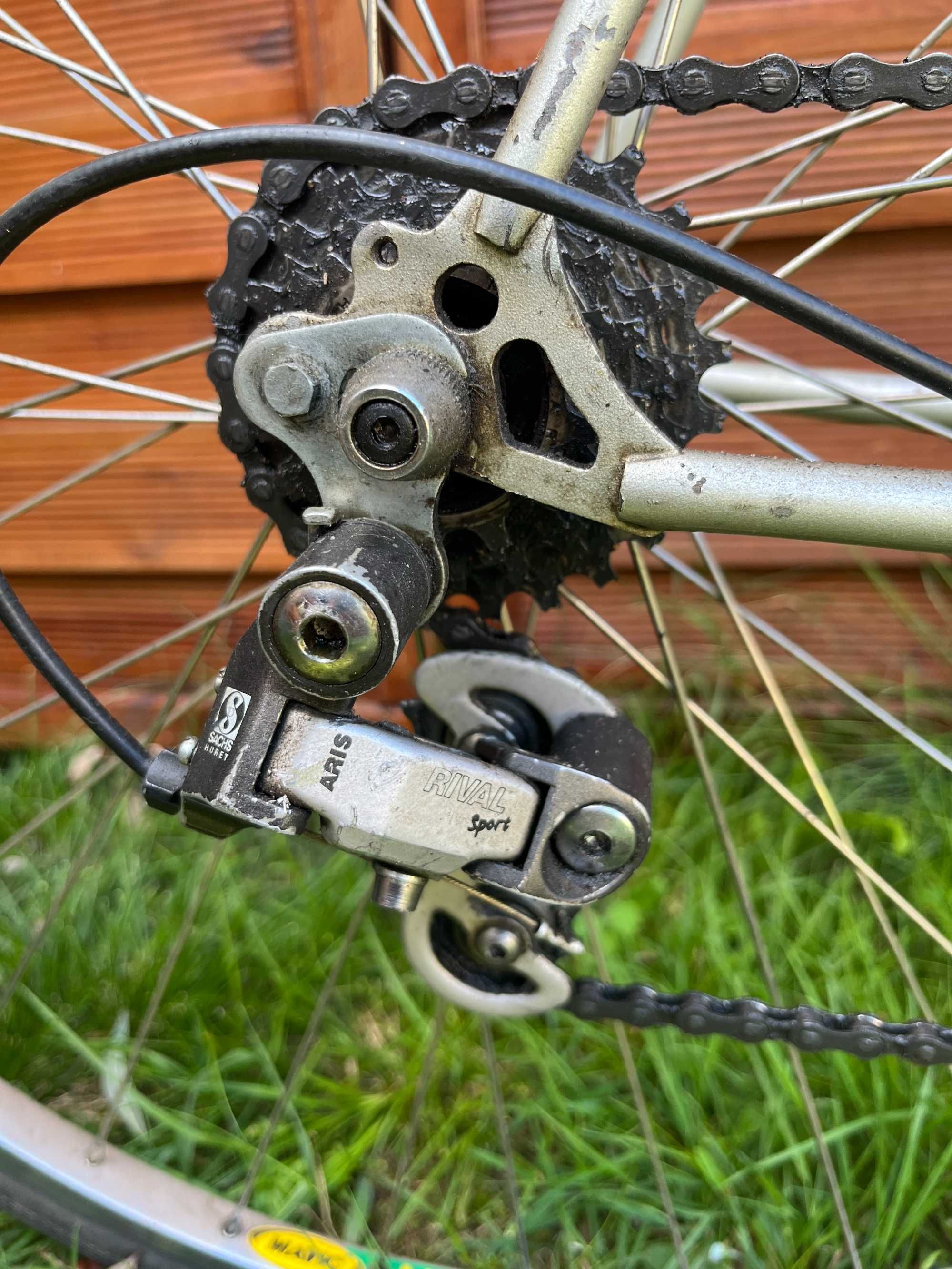 Rower kolarka Diamant miejska retro Mavic, selle italia, parallax