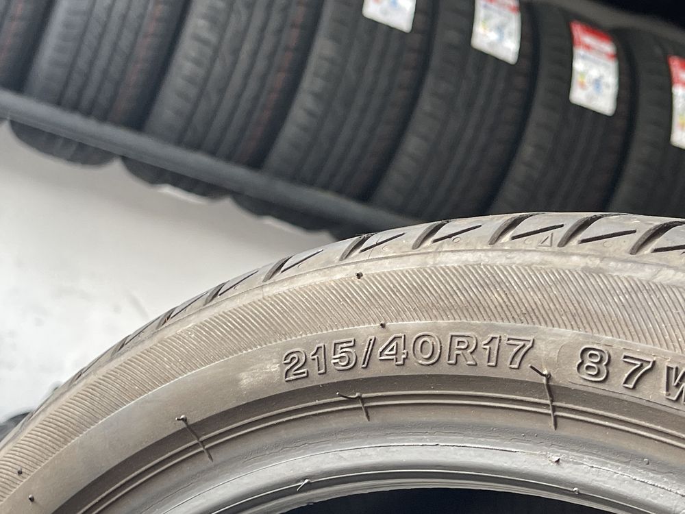 Pneus 215-40r17 Bridgestone como novos