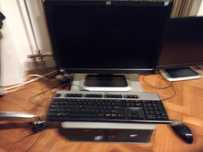 HP Compaq dc7800 + Core2 Quad Q6600 2.4Ghz + 8gb ram + 80GB + monitor
