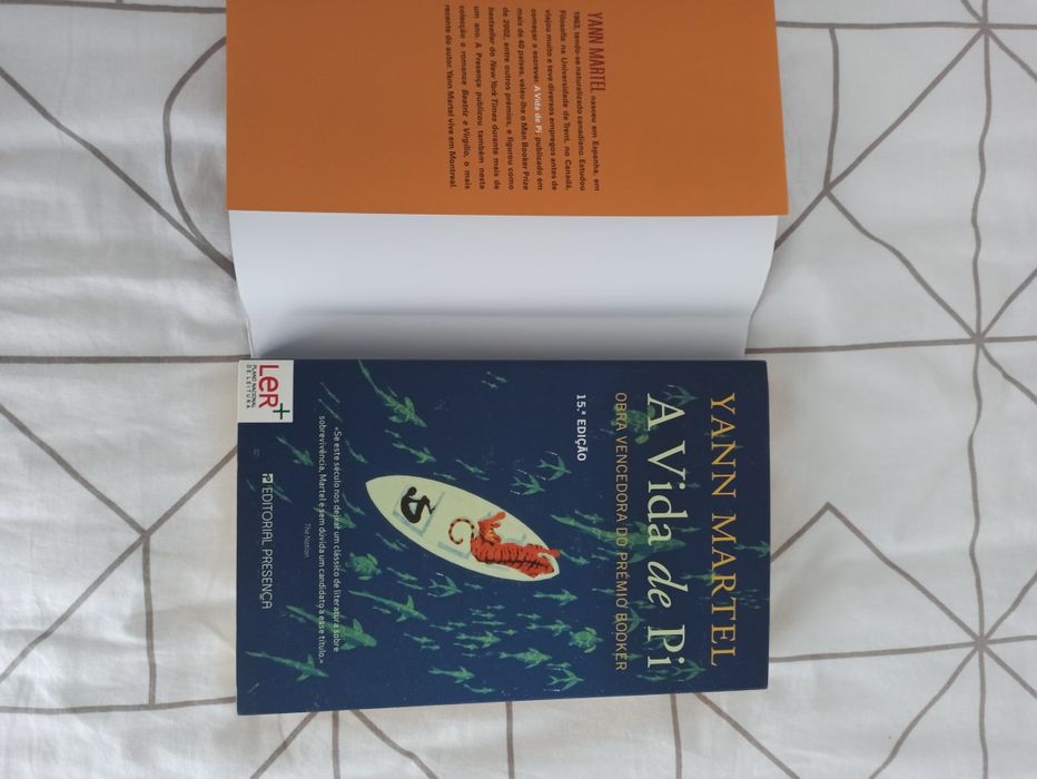 Livro "A vida de Pi" de Yann Martel
