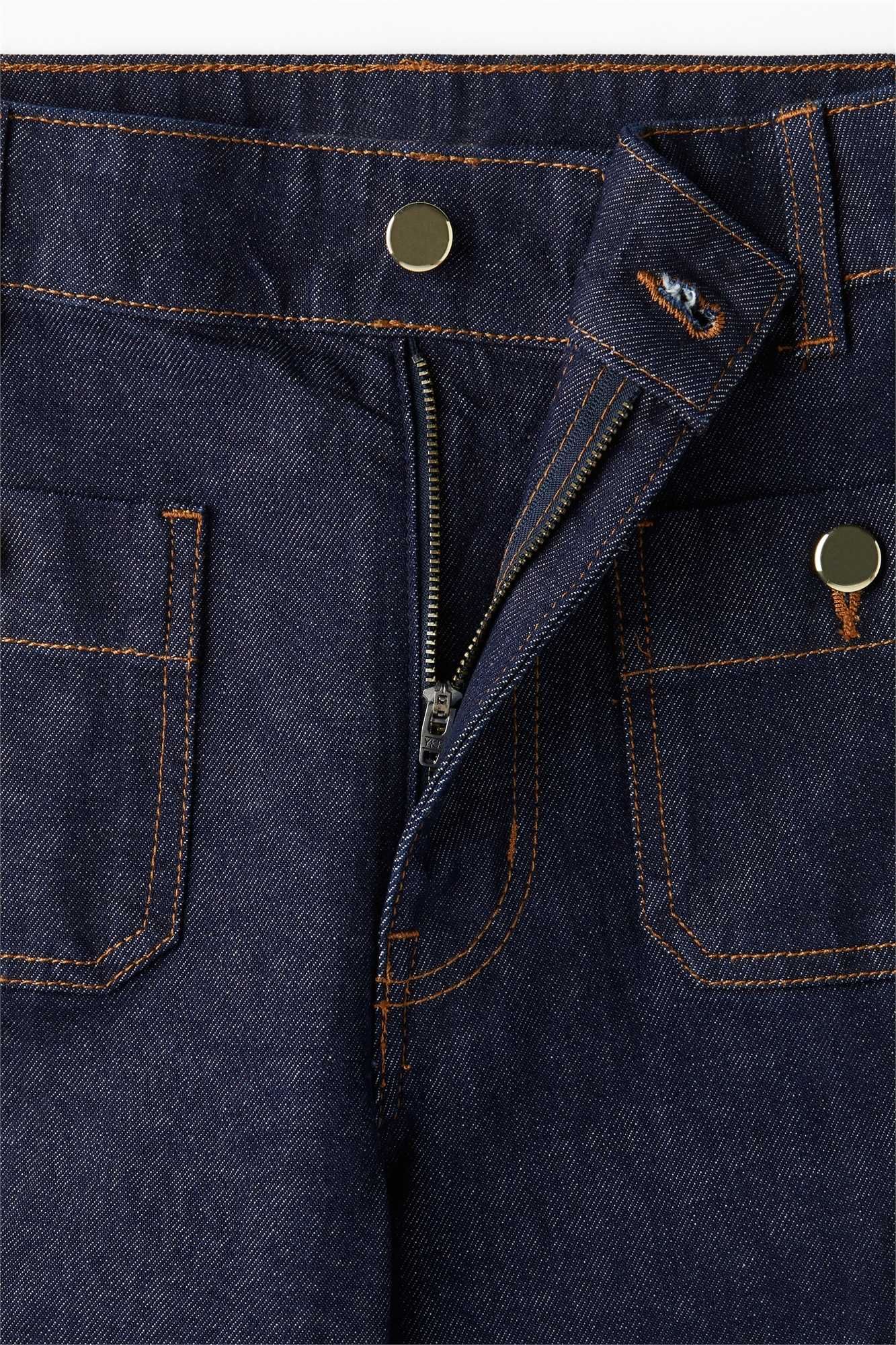 Spodnie dżinsowe 36 nowa kol Wide High Ankle Jeans niebieskie PROMOCJA