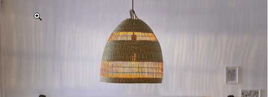 Klosz lampy boho wiszącej Torared Ikea 36cm