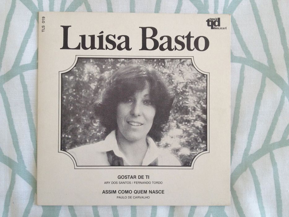 Disco vinil 45rpm: "Luísa Basto" (vintage)