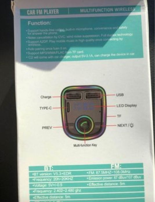 Transmissor Bluetooth Carro