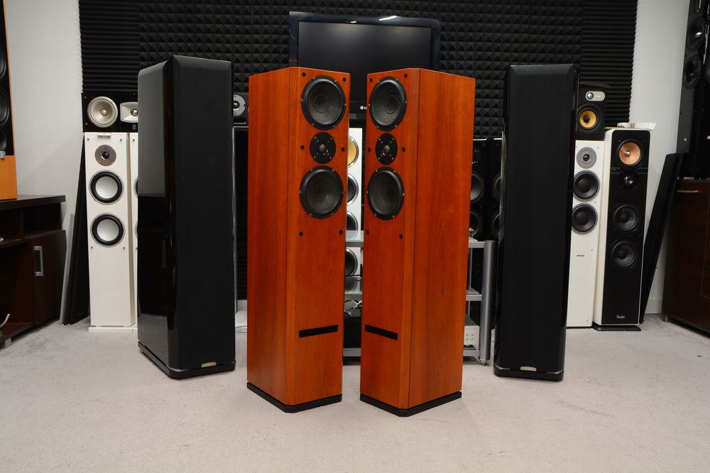 kolumny Głośnikowe podłogowe stereo Usher V-604 4 Ohm świetny stan!