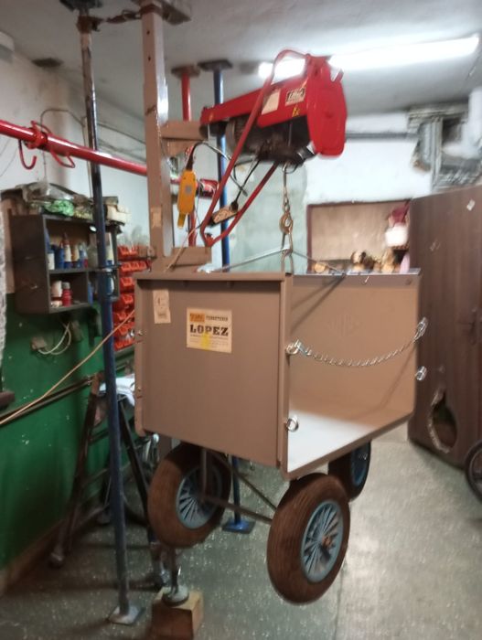 Wyciągarka budowlana profesjonalna Europea Benetton Spidd