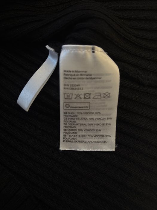 Кофта чорна H&M XS S