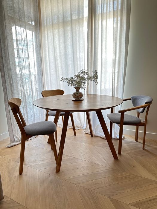 Stół Enton Dąb naturalny 120cm