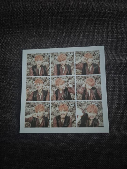 Bts Suga Photocard Hyyh pt 1