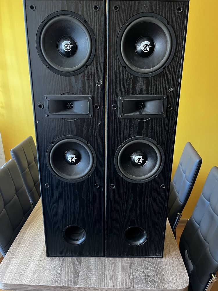 Wzmacniacz JVC RX-6012R plus 2 kolumny firmy CAT 180 WAT