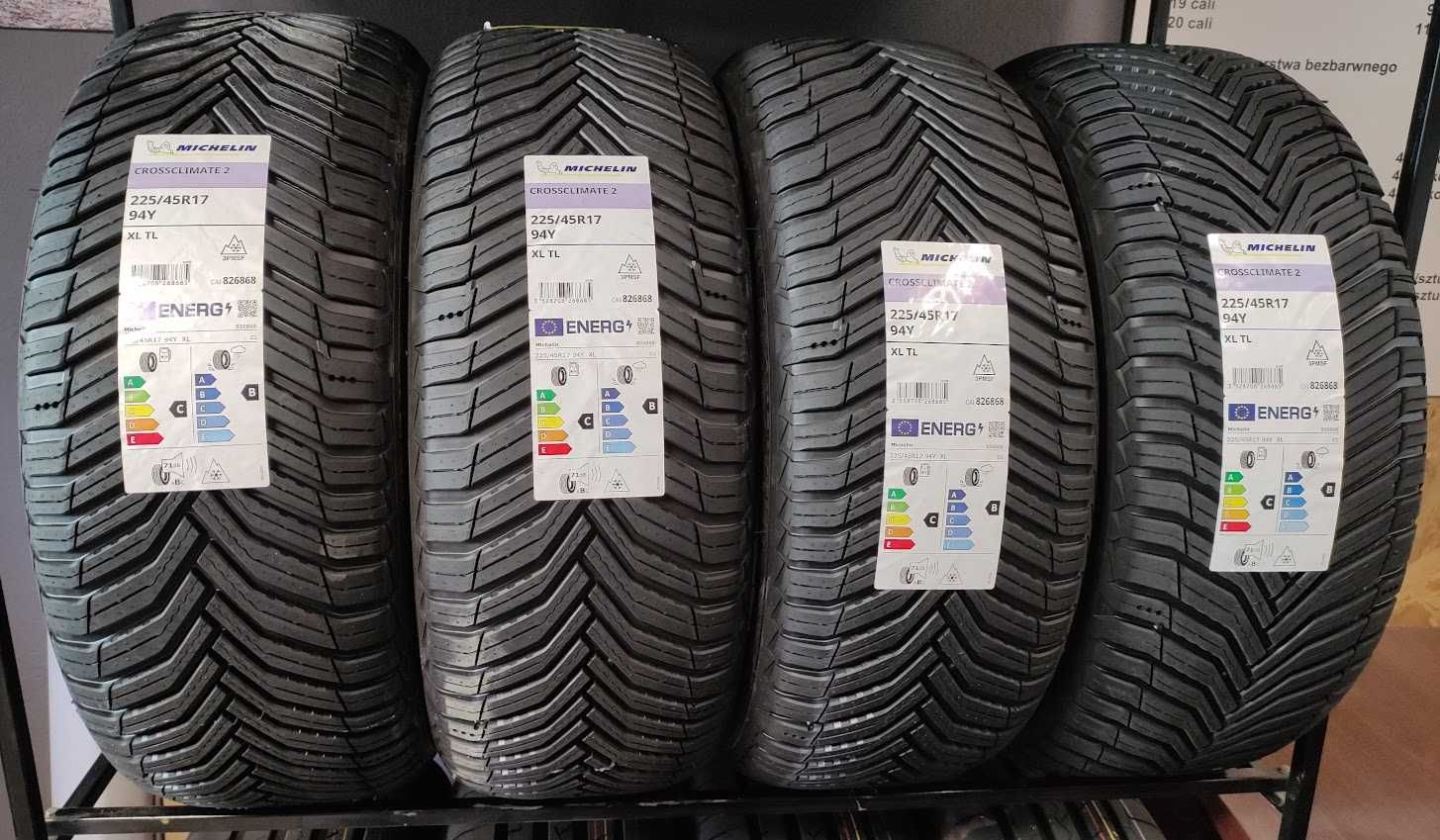 225/45R17 MICHELIN CROSSCLIMATE 2 opony całoroczne 2024r