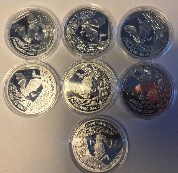 Moneta NBP, 2010, srebro, Podkowiec mały, nominał 20 zł