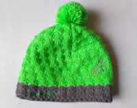 MAMMUT Шапка POMMEL Beanie Bobble в'язана One Size unisex green/grey