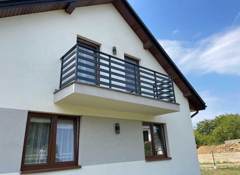 Balustrady balustrada nierdzewna malowana proszkowo stali nierdzewnej