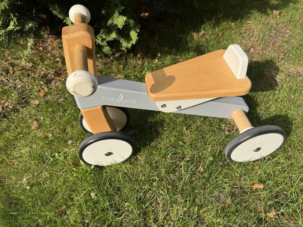 Bajo rowerek drewniany jeździk Bajocycle dla dzieci