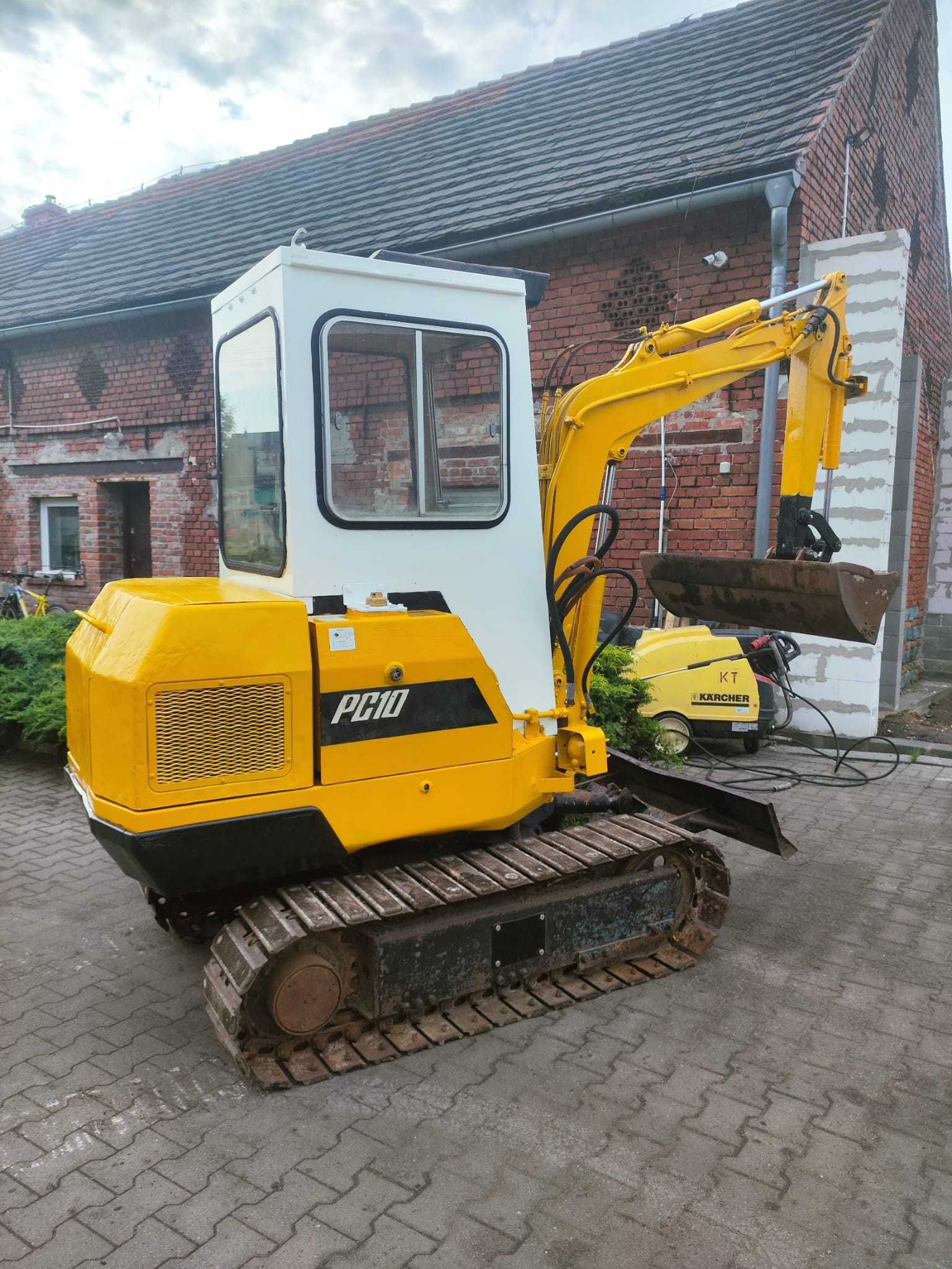 Minikoparka Komatsu PC10 Sprawna po remoncie  Yanmar Kubota JCB BOBCAT