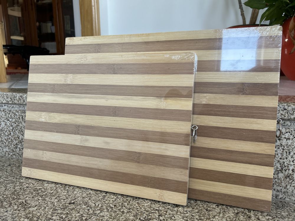 Conjunto 2 Tabuas de Bambu novas