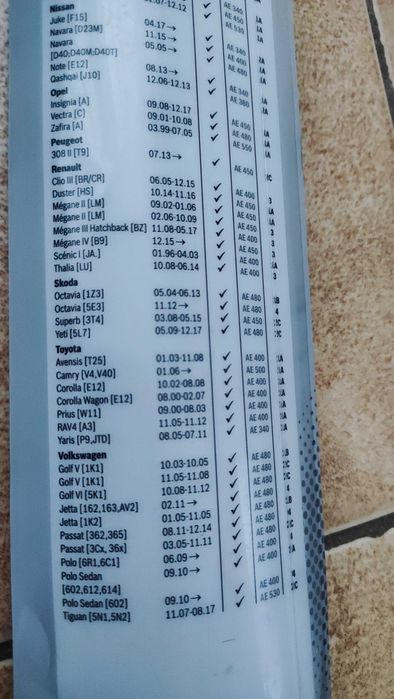 Wycieraczki samochodowe