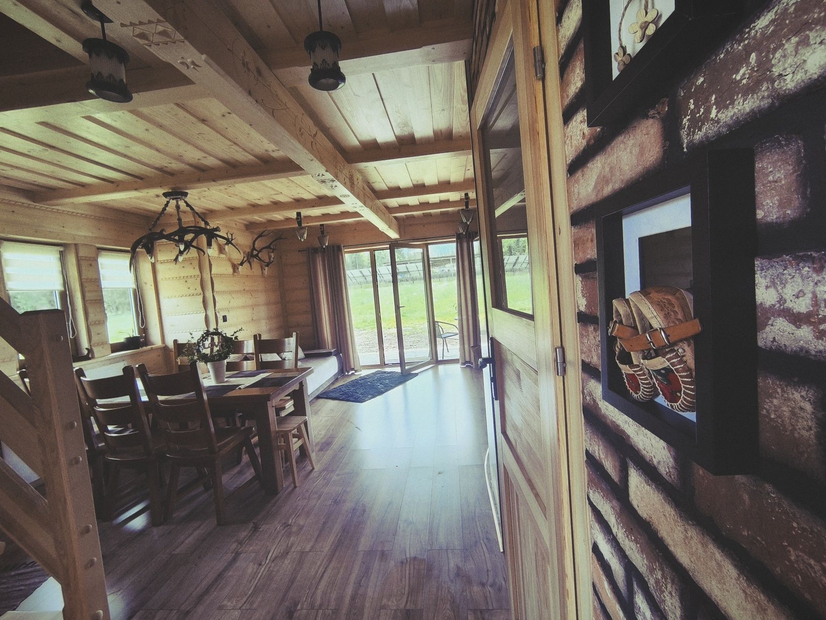 Domek Góralsko Gawra z widokiem na Tatry - Murzasichle