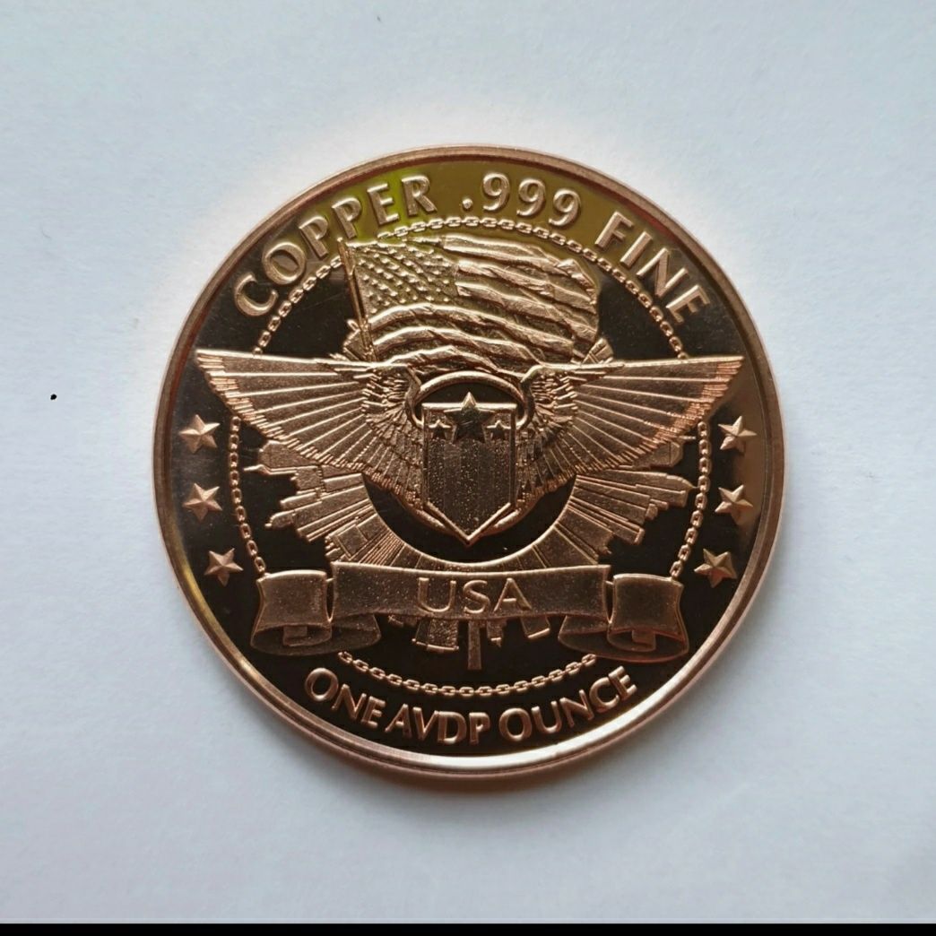 Medal miedziany 20th Anniversary USA