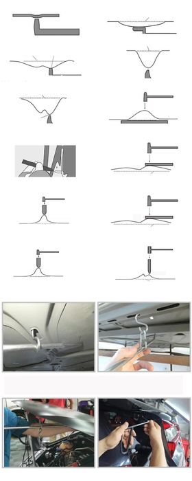 Набор PDR,рычаг ПДР,удаления вмятин,крючки,рихтовка без покраски