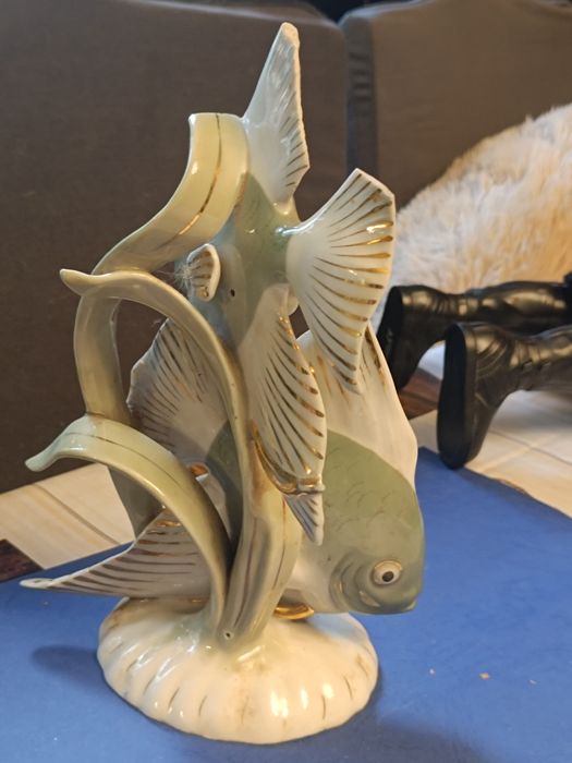 Czeska porcelana skalary uszkodzony