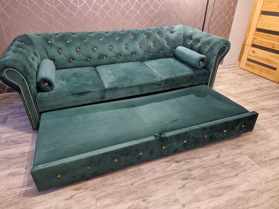Piękna kanapa w stylu Glamour