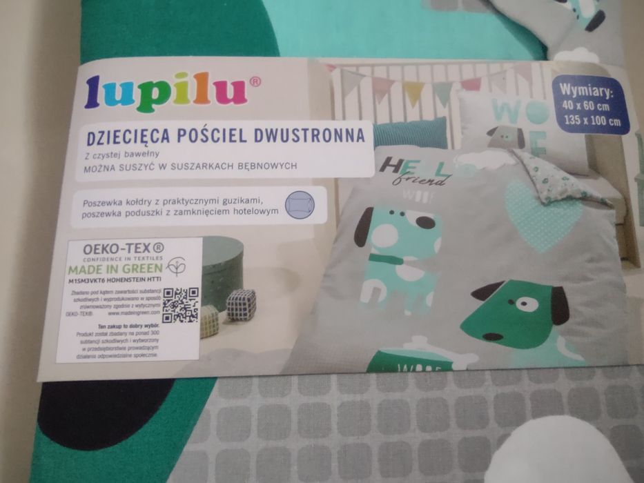 NOWA dziecięca pościel bawełniana dwustronna Lupilu