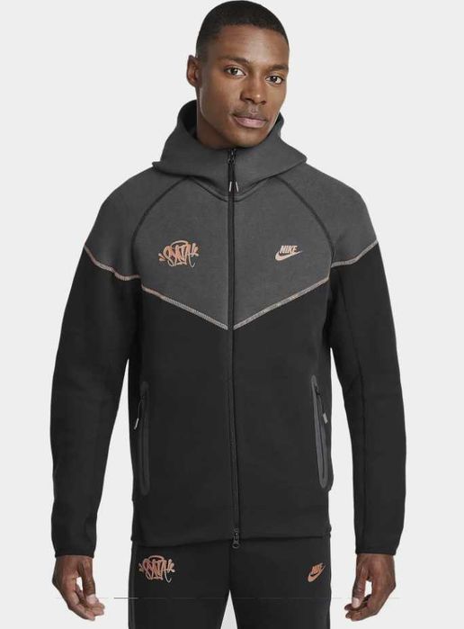 Кофта Nike tech fleece x Syna world / зіпка найк теч централ сі