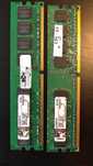 RAM 2x512MB Kingston