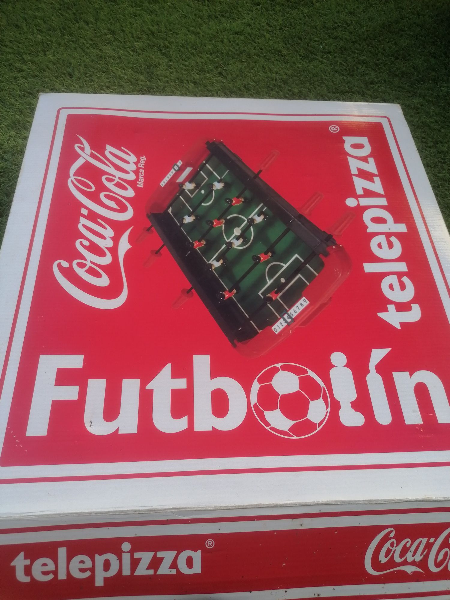 Artigo promocional Coca-cola /telepizza matraquilhos