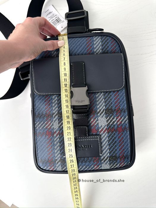 COACH Track Pack Мужская сумка бананка слинг чоловіча сумочка слінг