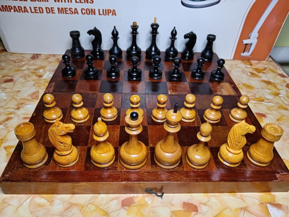 Шахмати радянські, дошка 40х40 см