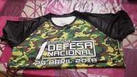 T-shirt Corrida Defesa Nacional 2018 - M - Unisexo