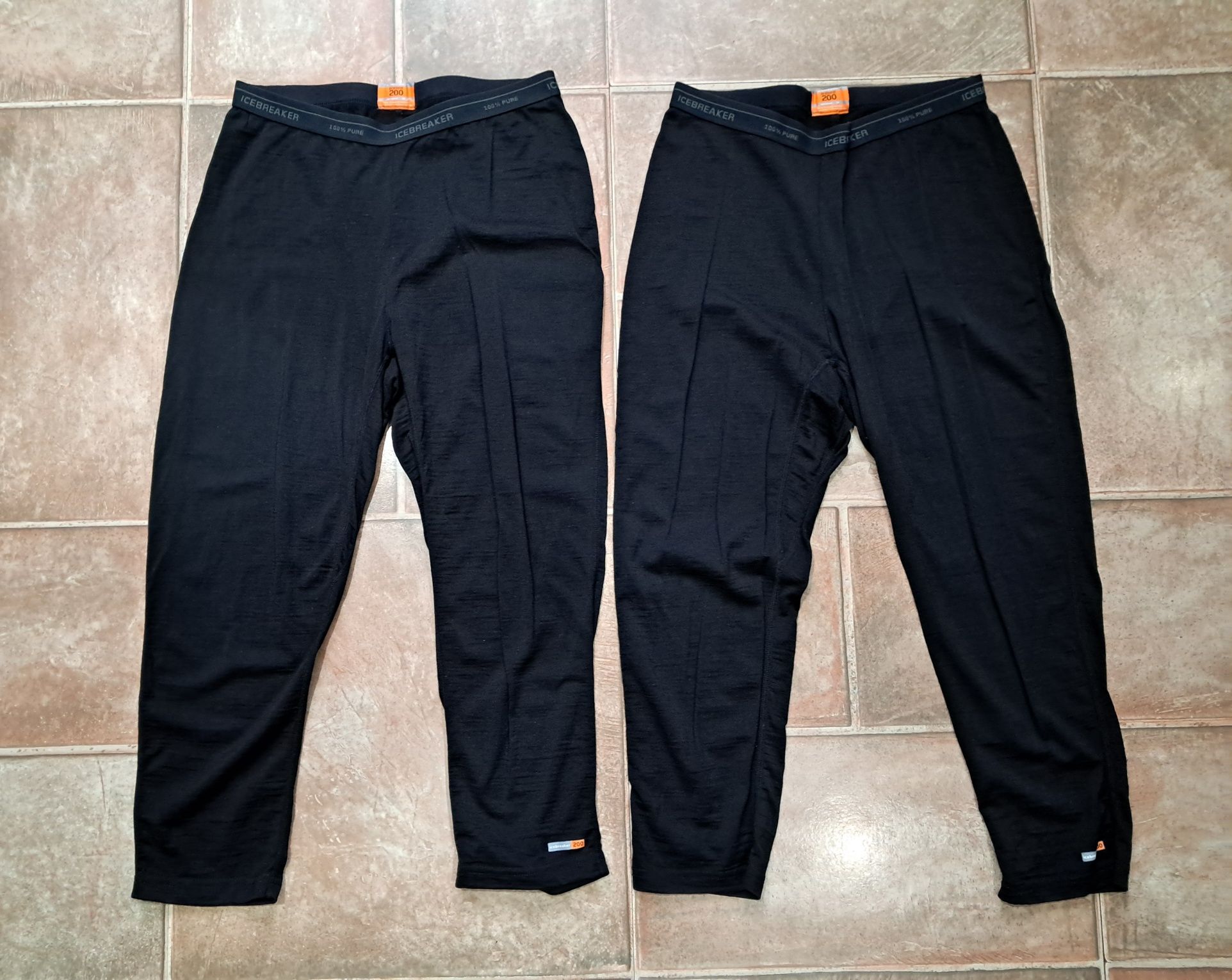 Штани 3/4  Icebreaker 200 Oasis Legless black