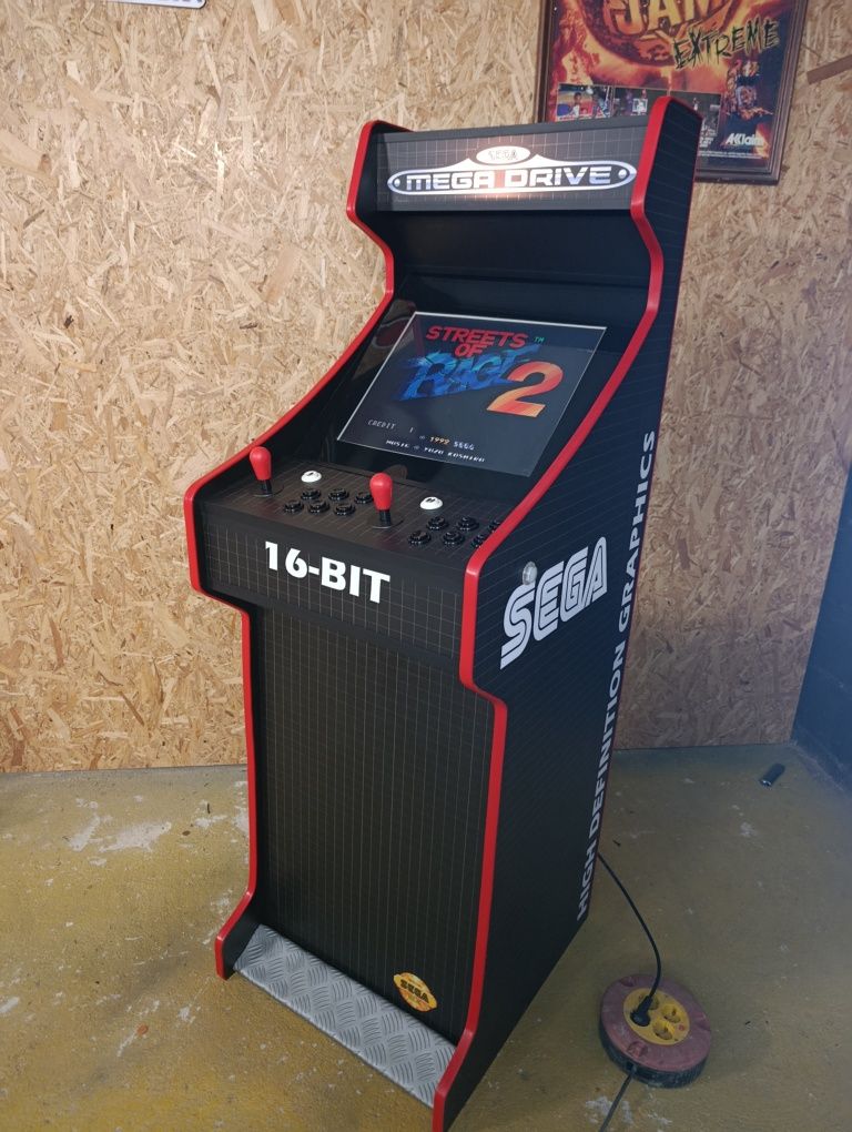 Arcade tema sega mega drive