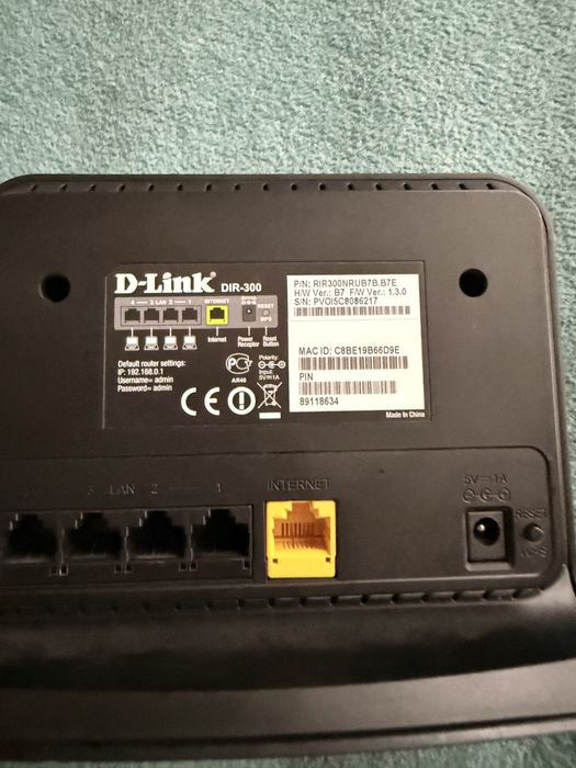 Роутер Dlink dir 300