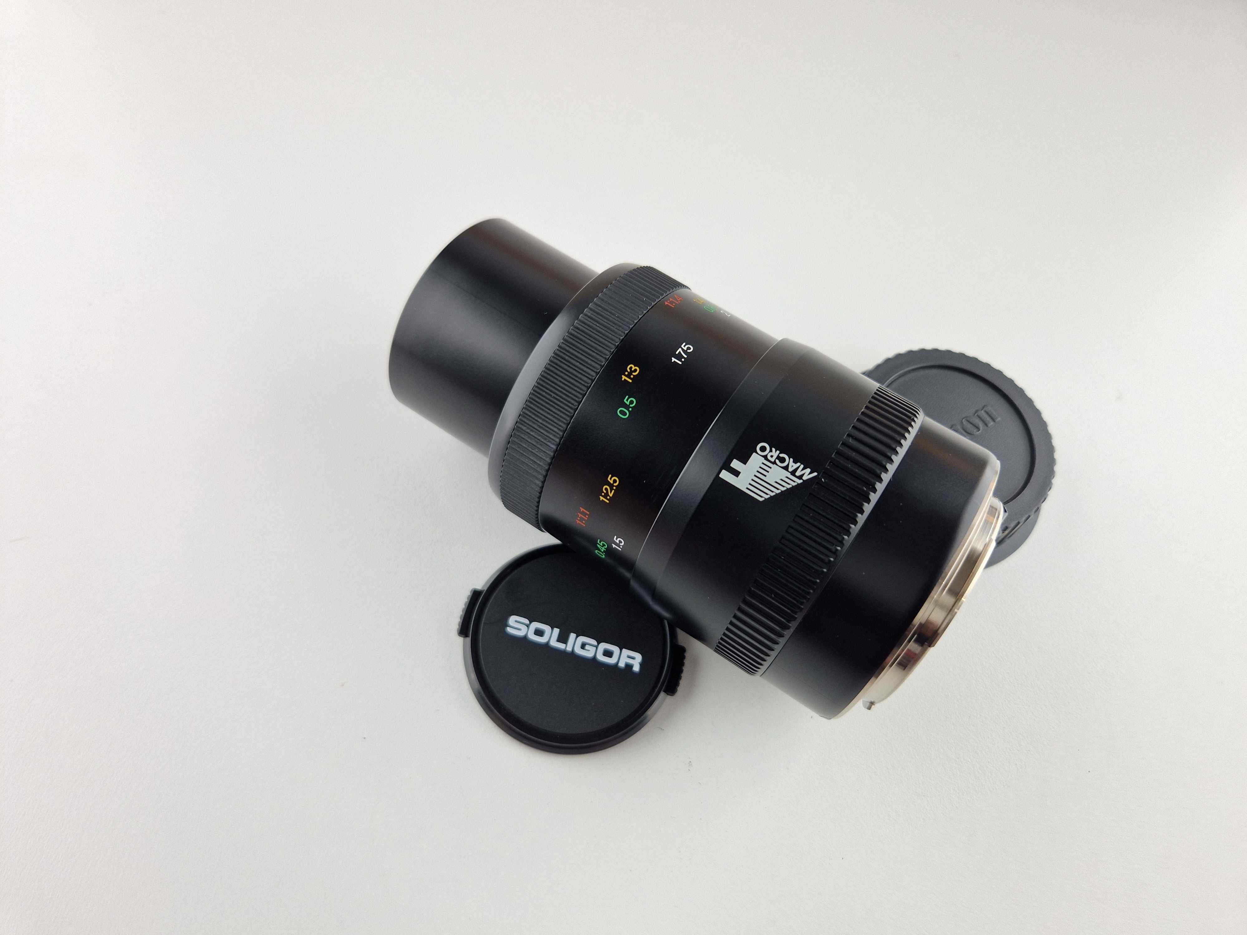 .Obiektyw Soligor 100mm 1:3.5 Macro AF MC do Canona - jak nowy!