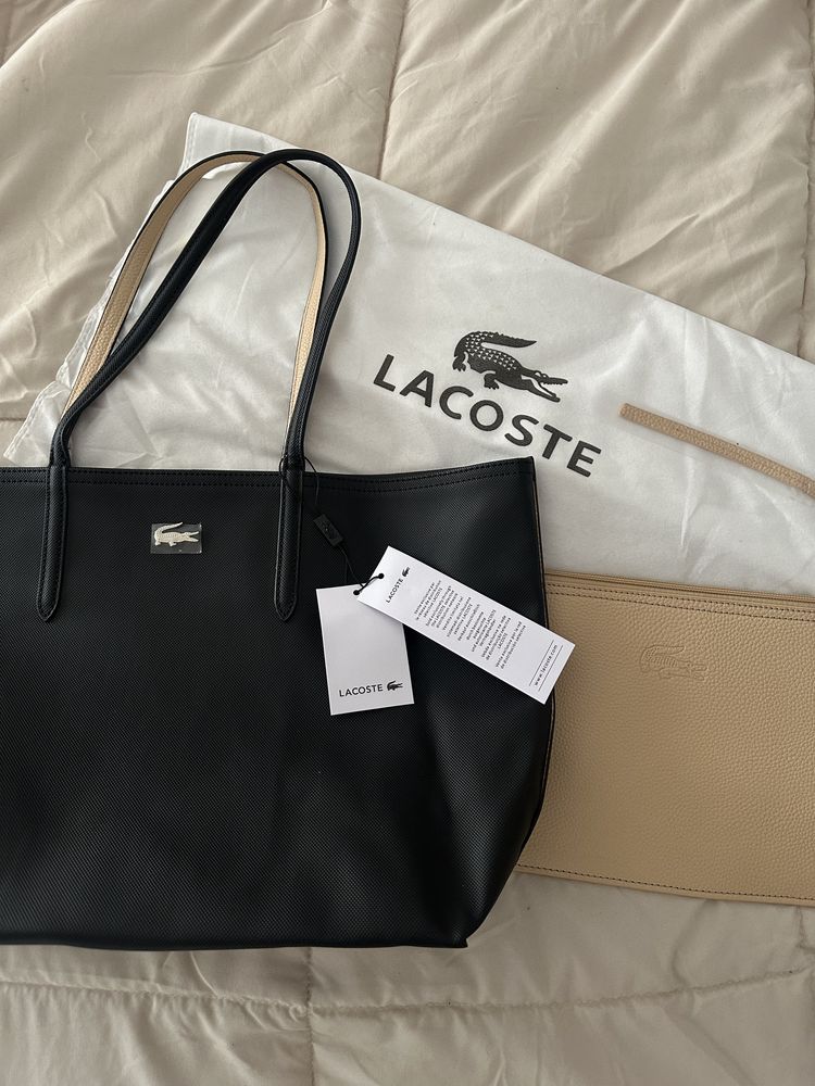 Malas lacoste com etiqueta