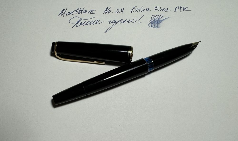 Чорнильна ручка Montblanc 24 14k 585 Extra Fine