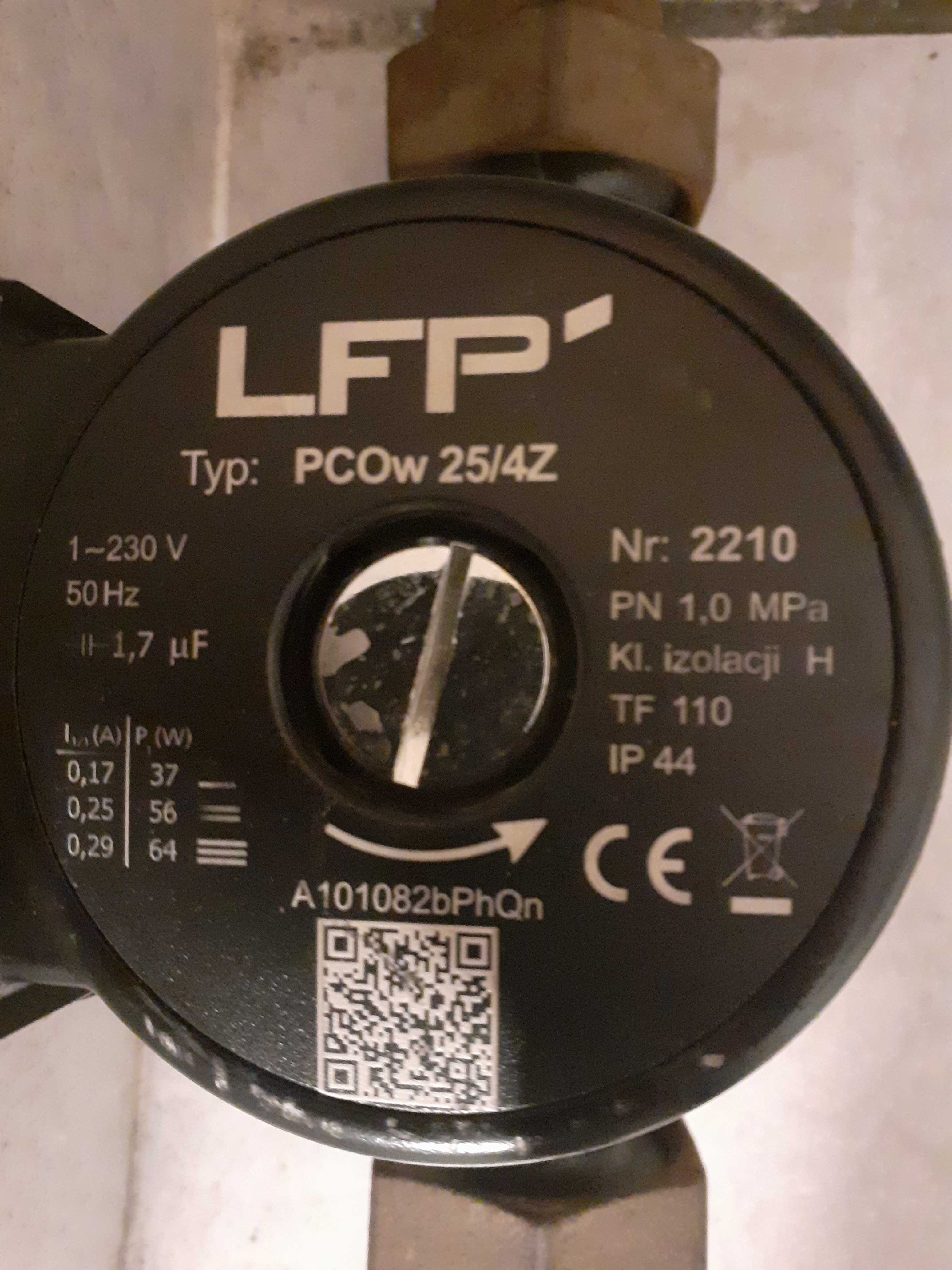 Pompa obiegowa do c.o.  LFP PCOw 25/4Z