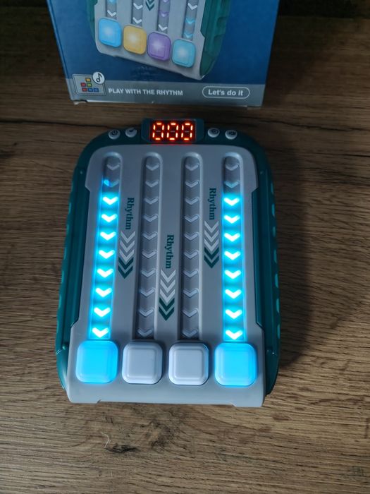 Elektroniczna gra muzyczna Rhythm Game Machine LED zabawka dla dzieci